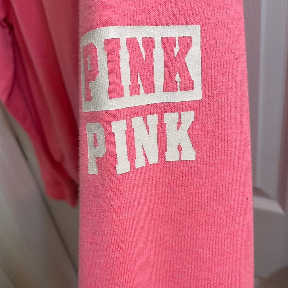 Pink quarter zip sweatshirt - Picture 5 of 8